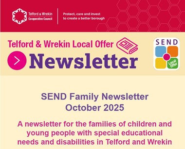 TELFORD  & WREKIN SEND NEWSLETTER