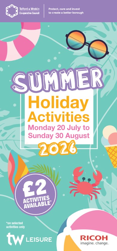  TELFORD & WREKIN SUMMER HOLIDAY PROGRAMME