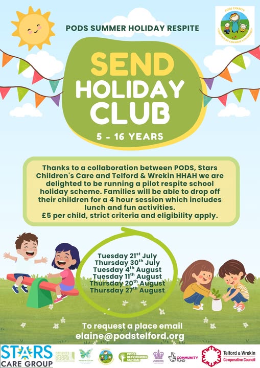 *PILOT* RESPITE SCHOOL HOLIDAY SESSIONS