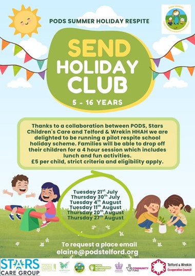 *PILOT* RESPITE SCHOOL HOLIDAY SESSIONS