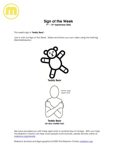 MAKATON - SIGN OF THE WEEK